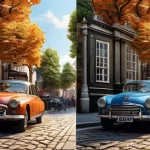 AI 예술과 인터랙티브 퍼포먼스 - Here are three detailed image generation prompts in English, adhering to all specified guidelines: